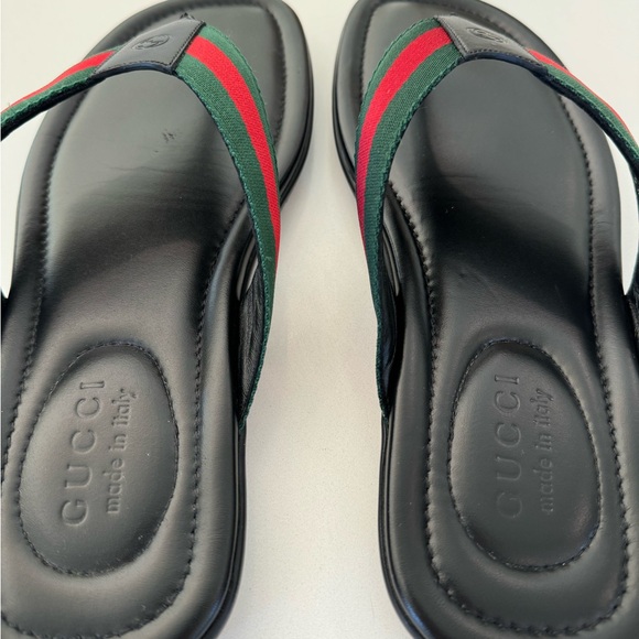 NWB MENS GUCCI FLIP-FLOP SZ 9 - Picture 4 of 8